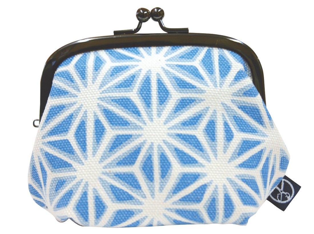 

Goshiki Purse with Hemp Leaf Pattern Hanpu-do KYOTO JAPAN
