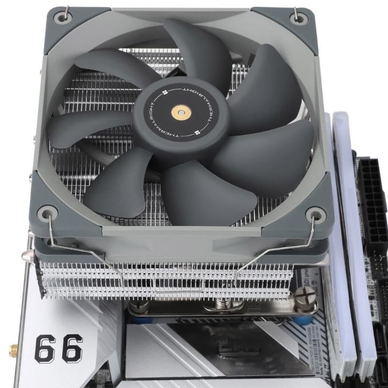 CPU Cooling Fan Low Noise Computer Processor Cooling Radiator Easy Installation for 1700 Various Motherboards