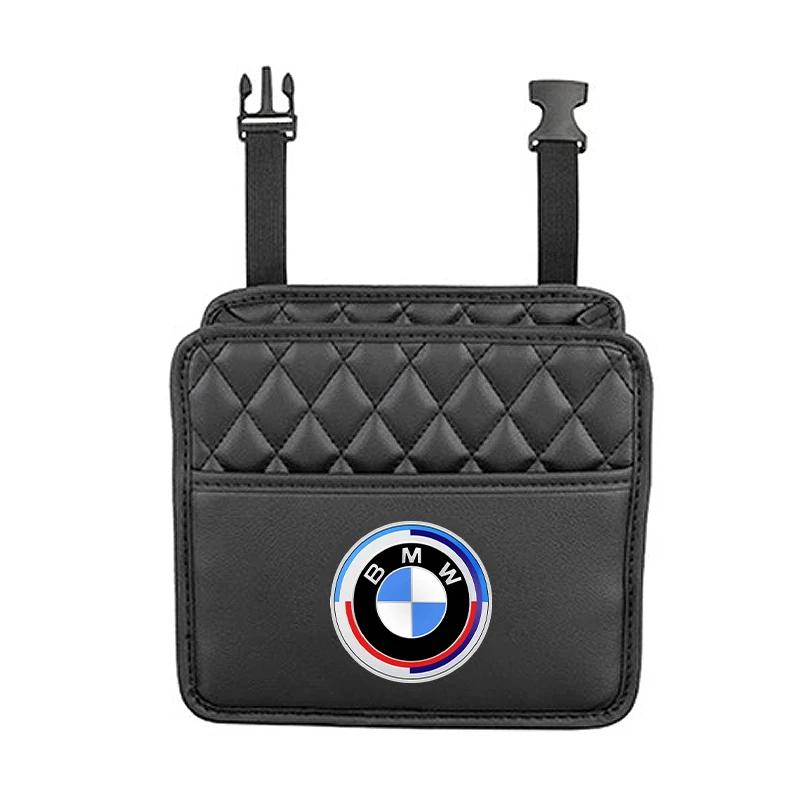 Auto Styling Aufbewahrungsbox Tasche Organizer Aufkleber Zubehör für BMW M E46 E39 E53 E36 F22 E87 E90 E91 E92 X5 X6 1 3 5 7 Serie