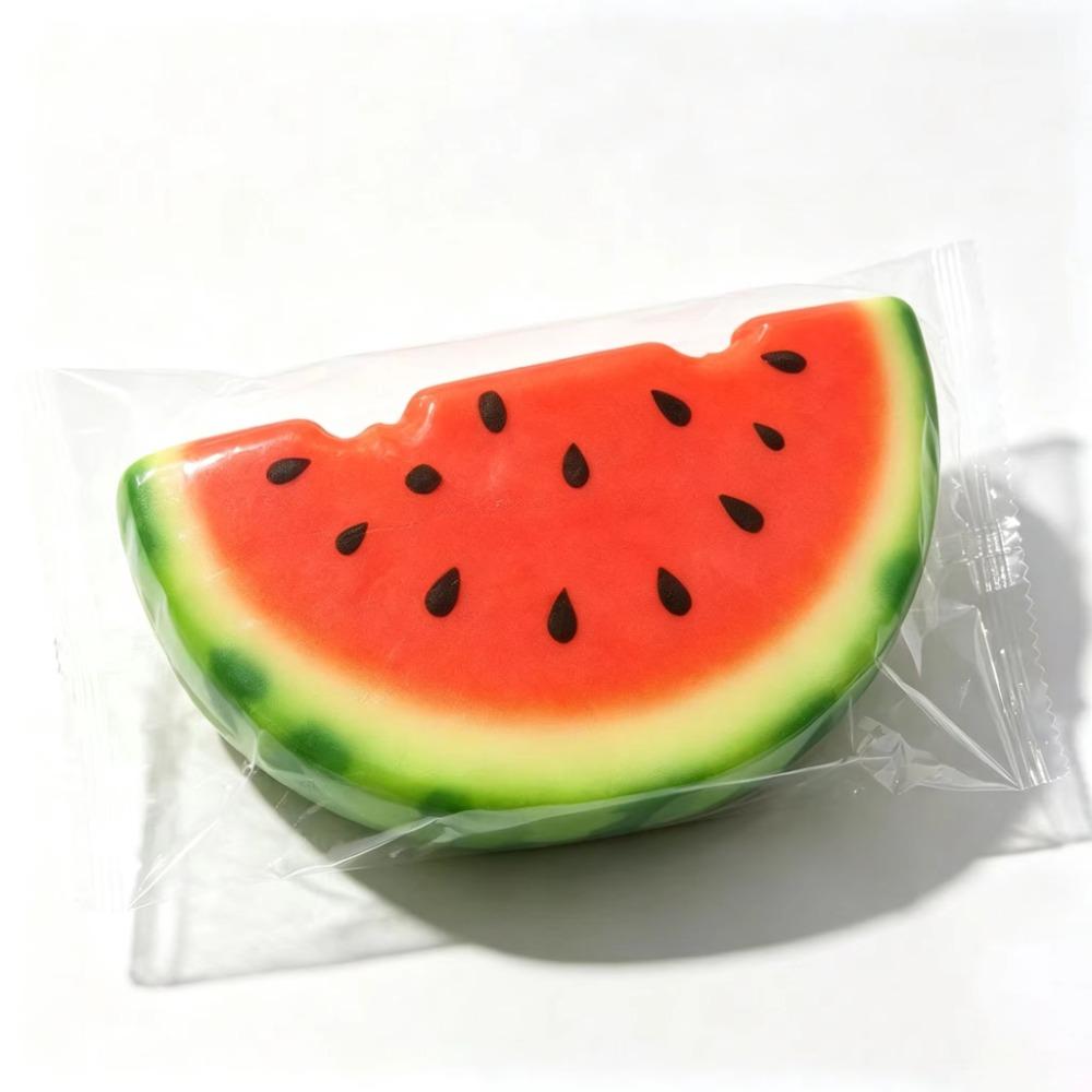 Realistic Watermelon Squeeze Toy Simulation Fruit Slow Rebound Toy Kids Adults