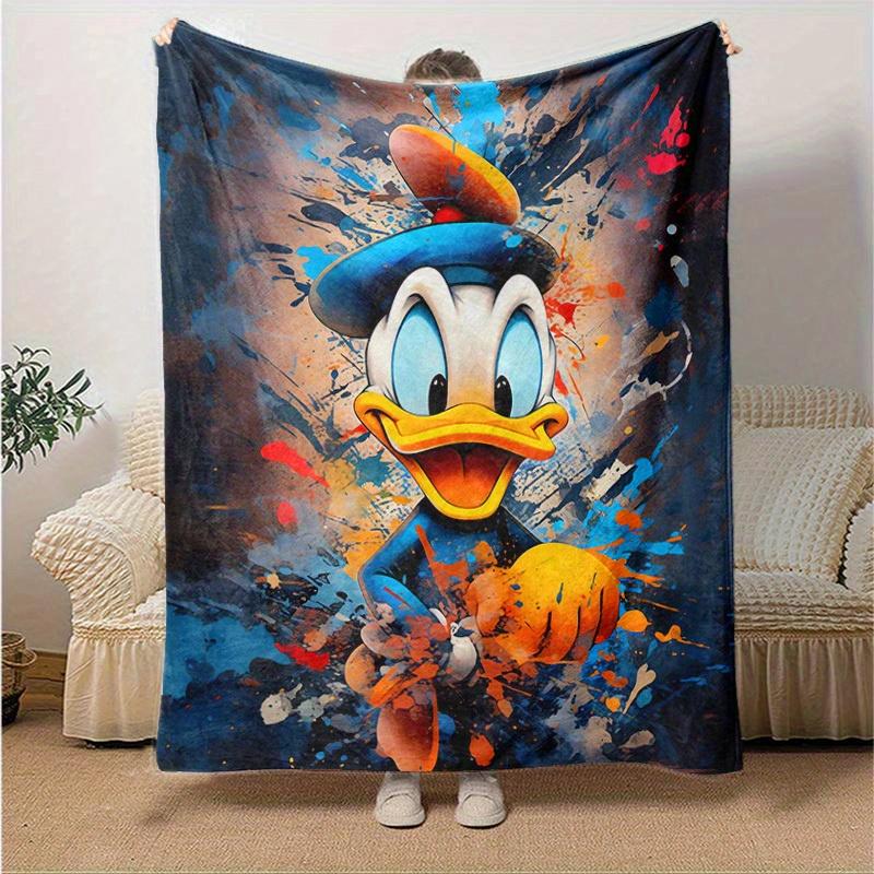 1pc, Donald Duck Throw Blanket Cozy & Soft Cover for Home Decor, Couch, Bed, Travel