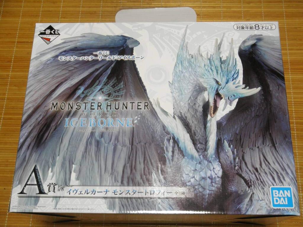 BANDAI Ichiban Kuji Monster Hunter World Iceborne A Prize Velkhana Monster Trophy