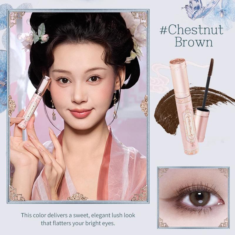 Flower Knows Mascara Eyeliner Long-lasting Butterfly Cloud Collection Waterproof Non-Smudge Lash-Lengthening Fine Natural