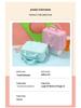14" Compact Women's Suitcase with Lock and Code, Lightweight Mini Storage Bag