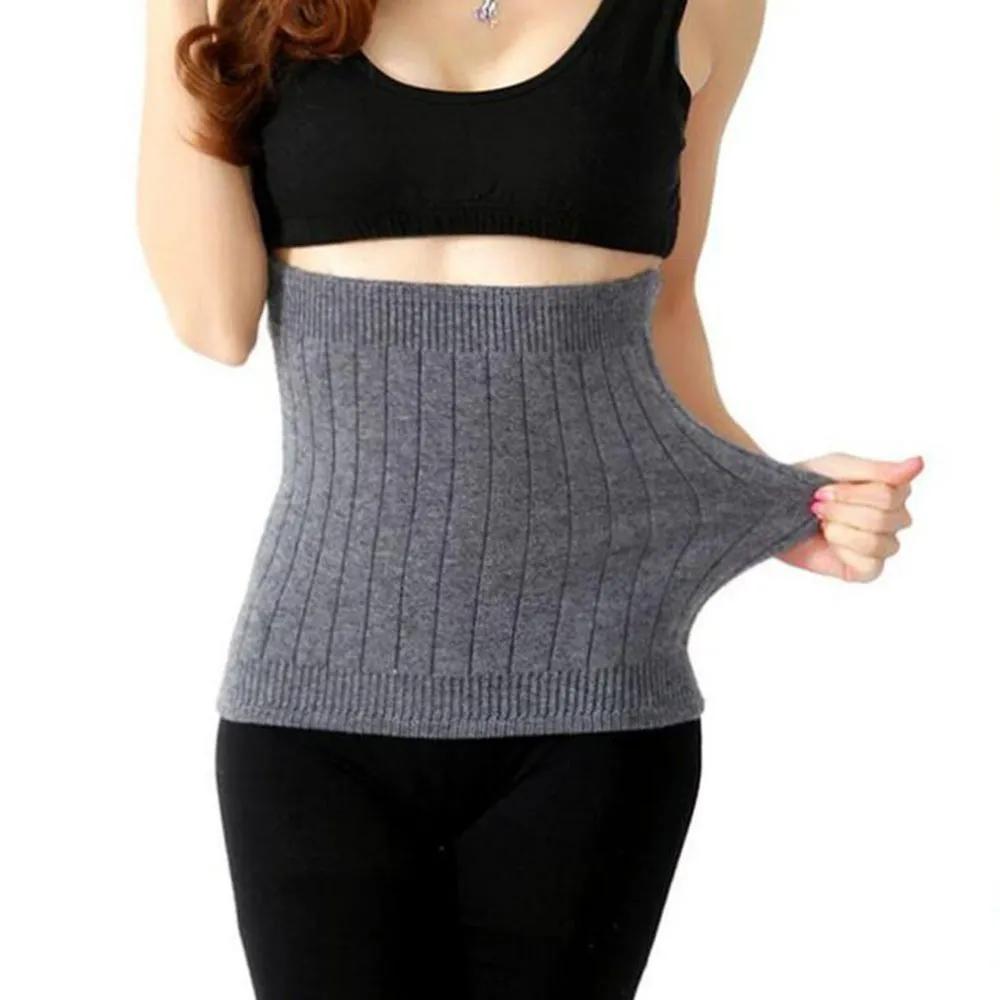 Cintura in Cashmere Caldo Supporto Comodo Corsetto Lombare Protezione Addome Sport Sicurezza Fitness
