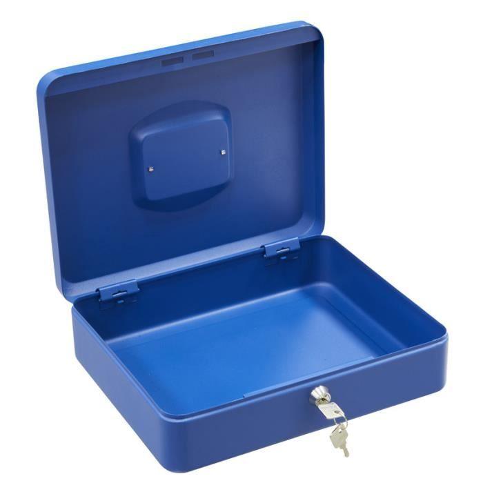 Caisse À Monnaie - ARREGUI - C9245 - Acier - Élégant - 30 Cm - Bleu