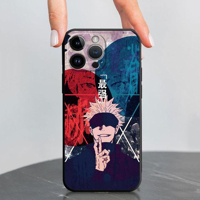 

Чохол Jujutsu Kaisen Gojo Satoru для Apple Iphone 11 Se 8 Plus 7 6s 12 Mini Xs X 13 Pro 14 Pro Max Xr 14 Luxury Tpu Soft Cover iPhone XR