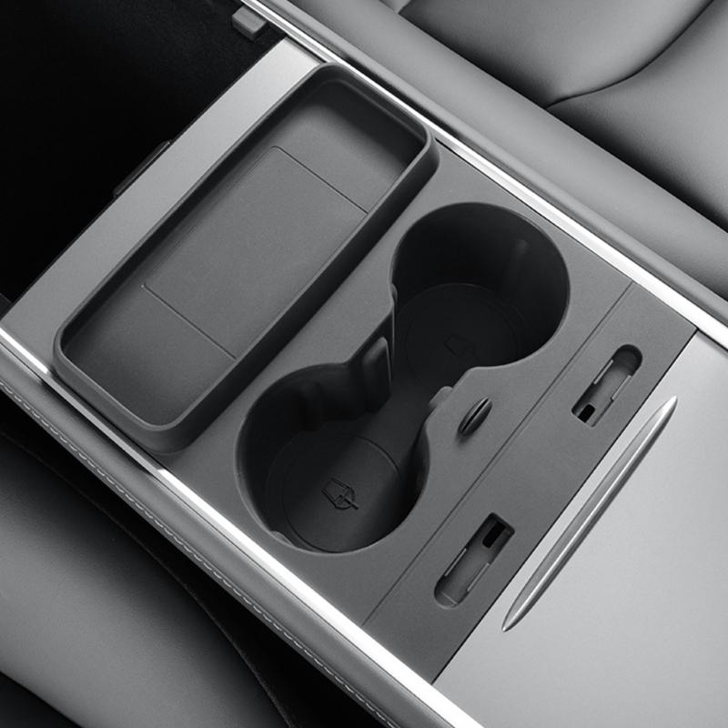 Mittelkonsolen-Organizer-Schale Getränkehalter-Schale für Y 3 Aufbewahrungsbox, Becherhalter-Organizer