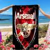 Football team.C Print Beach Towel, Versatile Lightweight Absorbent Beach Towel for Pool Surf Yoga Bathroom, Perfect Birthday Holiday Gift