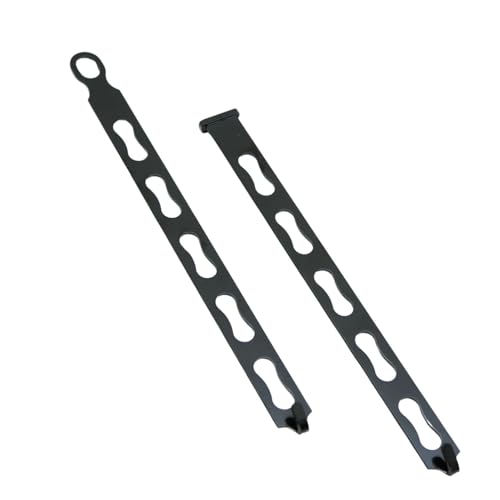 Fukui Metal Crafts (Fukuikinzokukogei) Hanging Hardware for Hanging Scrolls, Adjustable Height, Iron Free-Hanging Frame, 2-Piece Set, 5 Holes, 200-340