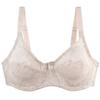 Hot Selling Sexy Back Lace Bra Ultra-thin Adjustable Traceless Underwear Women's Big Breasts Show Small Gathering Bra