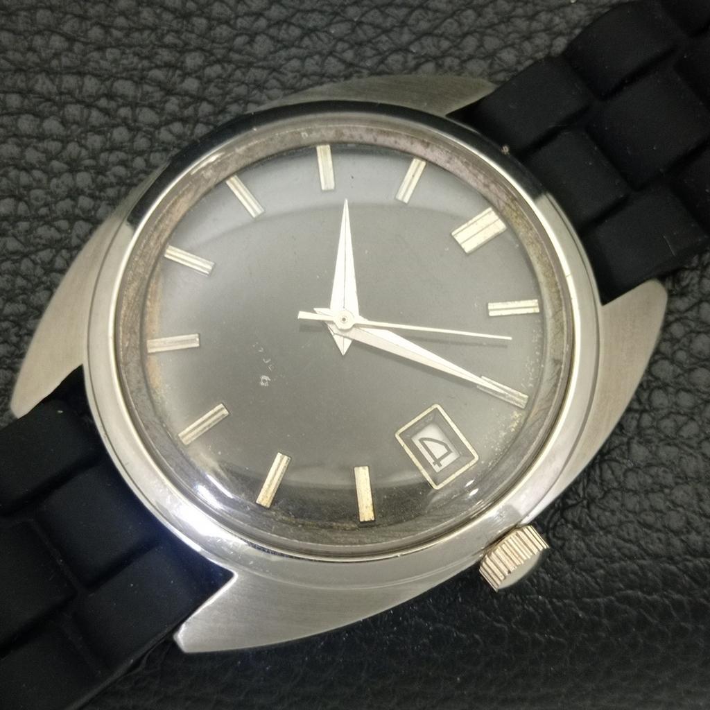 VINTAGE SEIKO HAND-WINDING 6602B JAPAN MENS ORIGINAL DIAL WATCH A703931-1