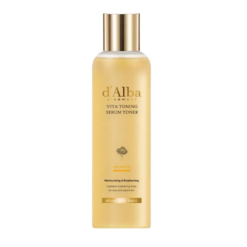 d Alba Vita Toning Serum Toner Brightening & Hydrating Facial Toner 180ml
