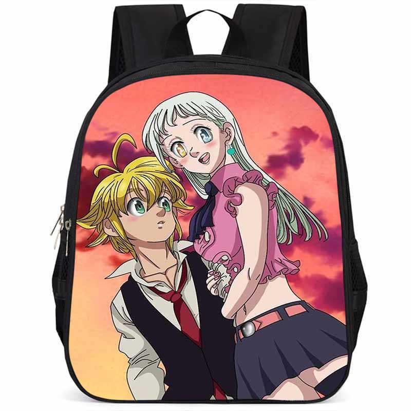 Spacious 15 Inch Oxford Cloth Backpack For Kids Lightweight And Comfortable