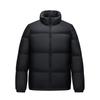 Down jacket men's winter new fashion brand stand-up collar white duck down couple solid color versatile bread jacket thickened jacket