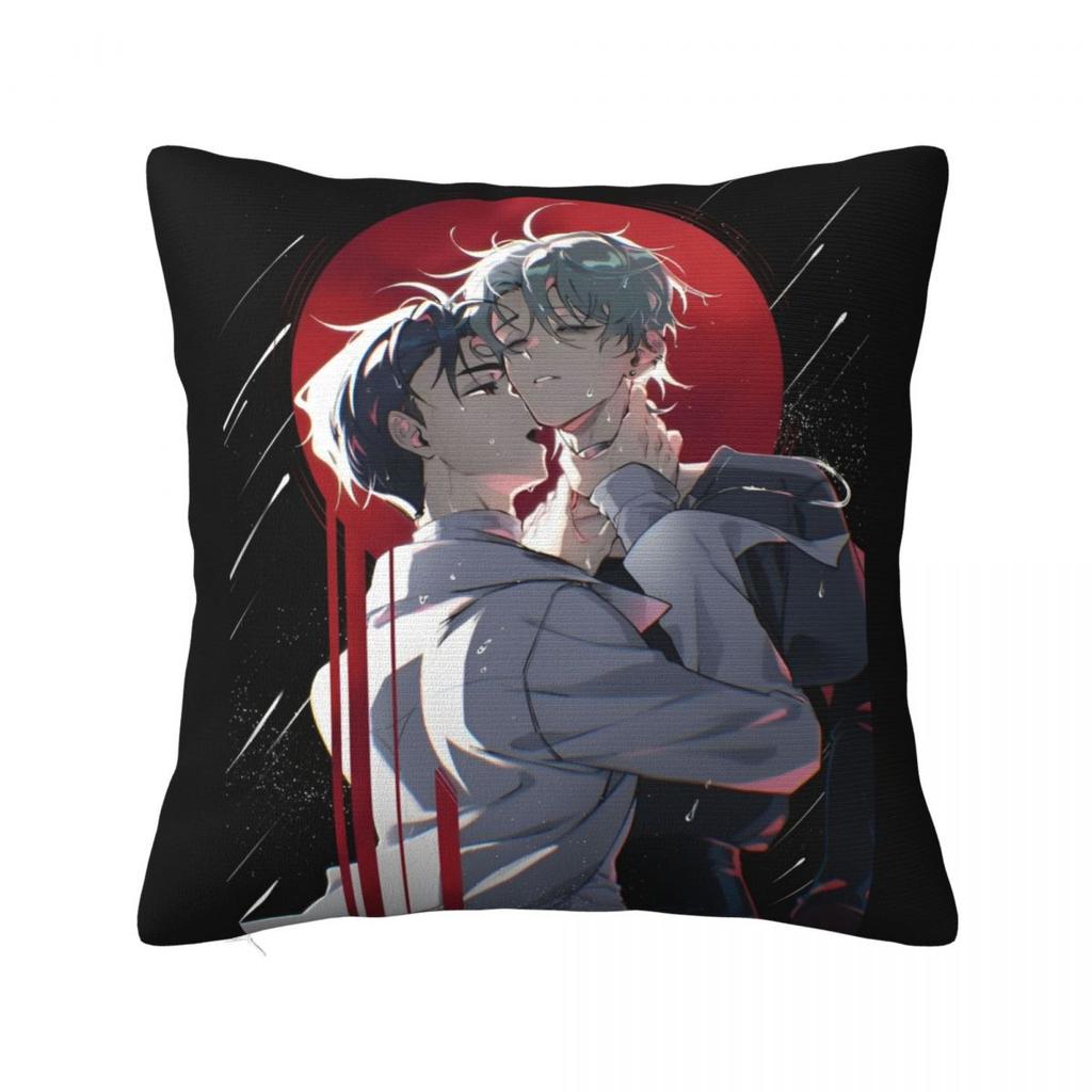 Shadow Milk Cookie Run Kingdom Square Pillow Covers Bed Car Cute Cartoon Anime Cushion Case Funny Decor Pillow Cover 4040