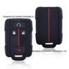 Compatible 6-Button Silicone Key Cover for Chevrolet & GMC Models