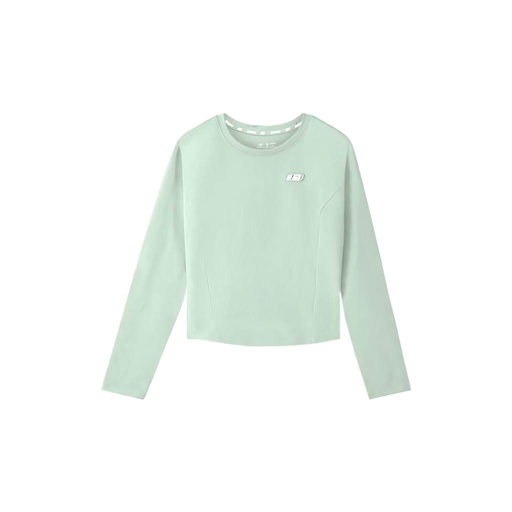 Skechers Soft Fashion Versatile Comfortable Long Sleeve T-Shirt Women tops L225W151-0215