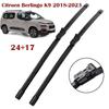 24"+17" Frameless Wipers for Berlingo K9, Partner K9, Combo Life, C4 SpaceTourer, Rifter, Proace City