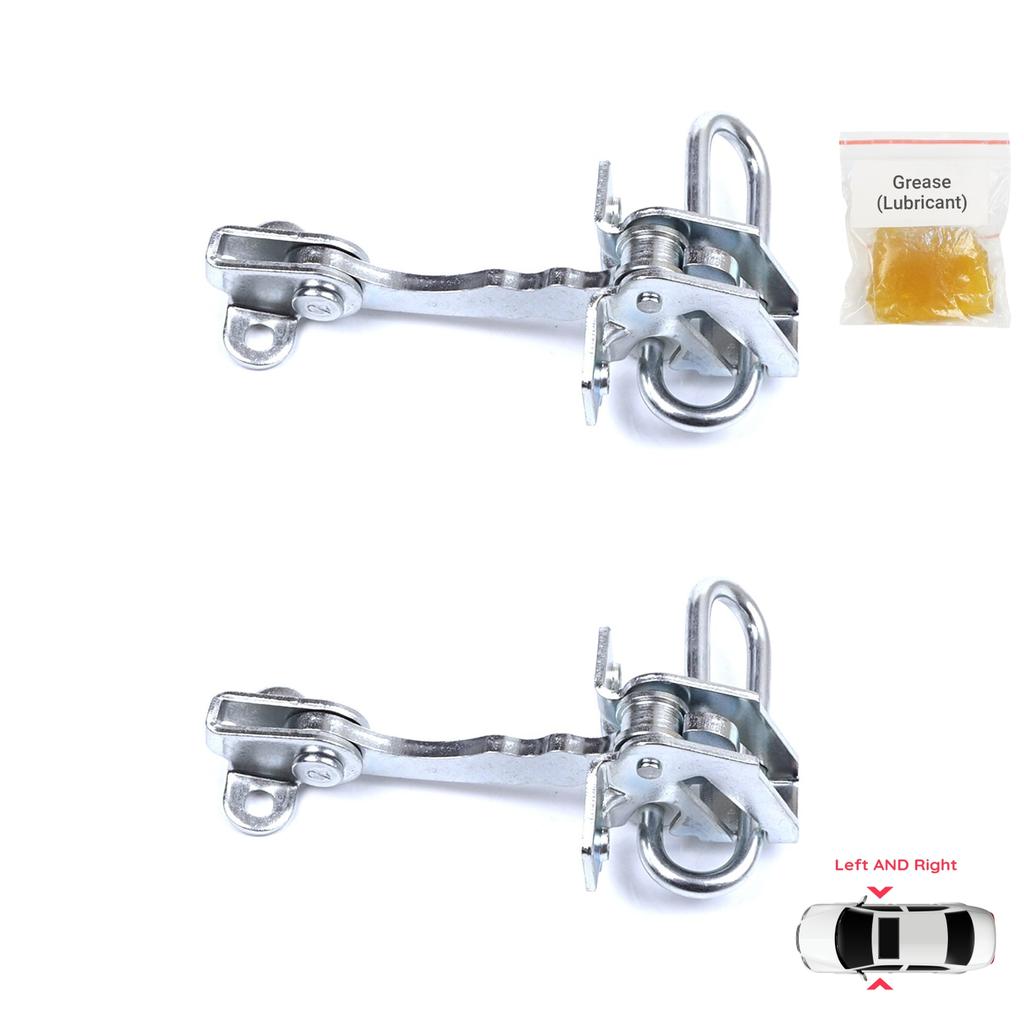 EDP1293-1 2 Pieces Door Hinge Stop Check Strap Limiter for Fiat Punto MK2 188 3-Door 1999-2012 51754187 