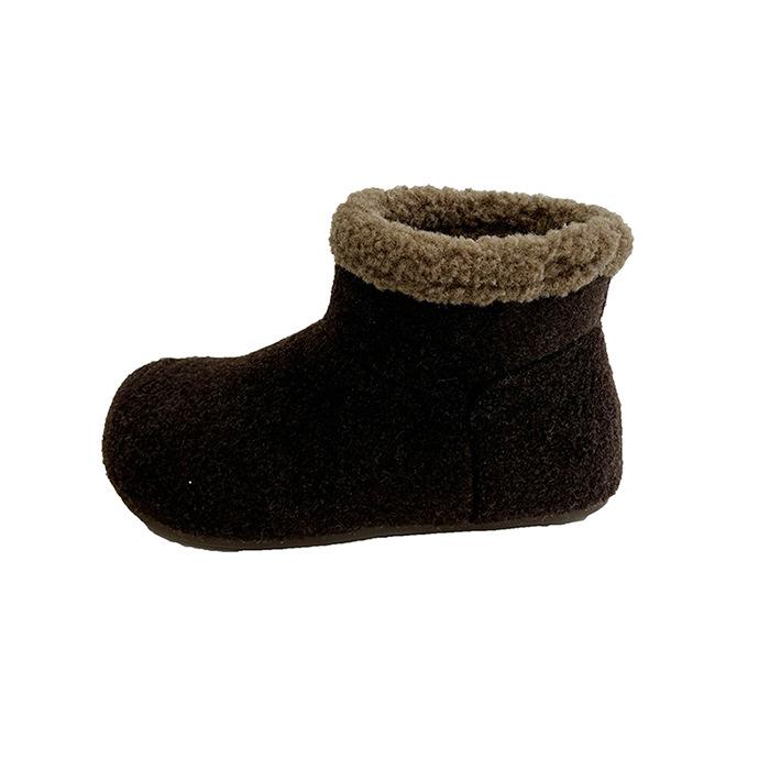 

Women s Lightweight Comfortable Thick Sole Waterproof Cold Warm Padded Snow Boots Non-slip Wear Outdoor Sports Plush Cotton Boots 40 коричневий