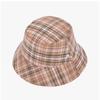 Helen Kaminski Milton Camel Check Bucket Hat Hat52171
