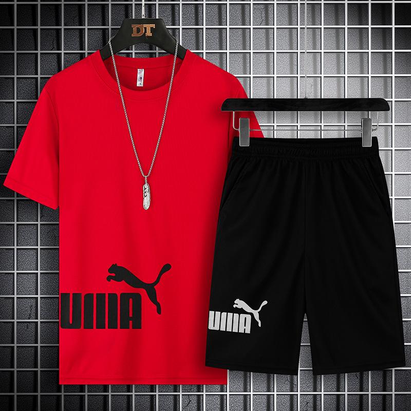 Ropa deportiva masculina 2022gasto deportivo casual de verano pantalones  cortos sueltos de manga corta de dos piezas tendencia hombre al por mayor  comprar a buen precio — entrega gratuita, reseñas reales con