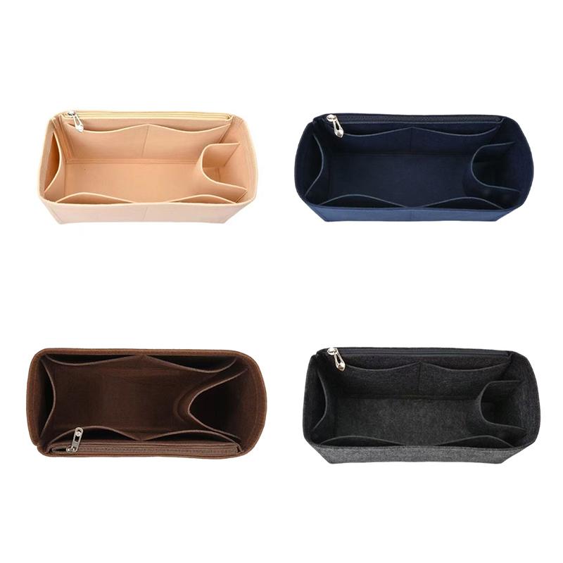 1PC Mother-Daughter Bag Set Felt Bag Reusable Dumpling-Shaped Felt Pouch Felt Inner Liner Bag 27x12x16cm