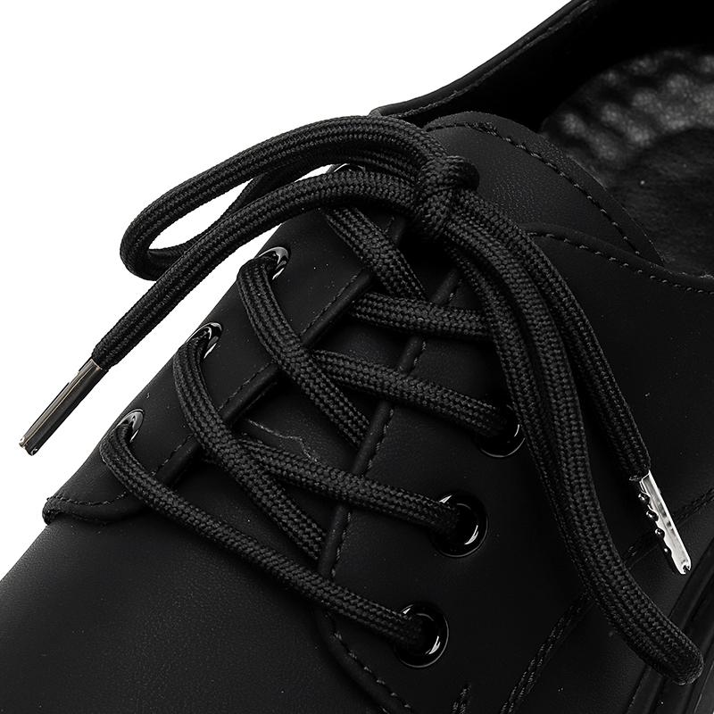 Leather Shoes For Man Genuine Leather Big Size Shoes High Quality Designer Formal Platform Casual Shoes Business