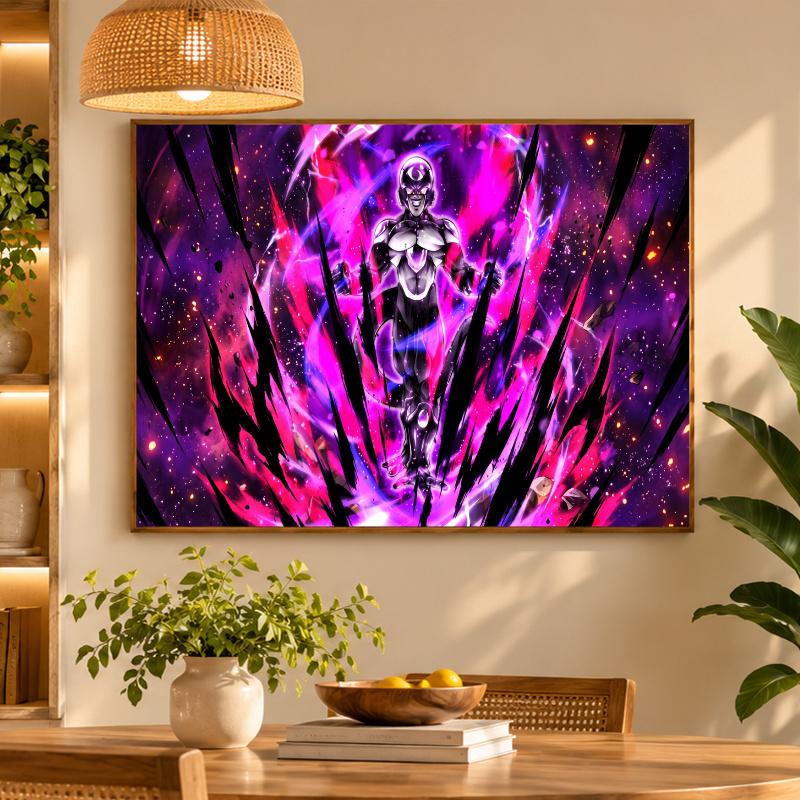 5D Diamond Painting Frieza DIY Full Drill Diamond Art Kit Home Decoration