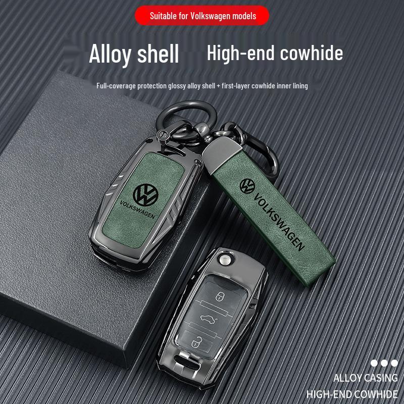 Volkswagen Tharu 2025 Polo Touran Key Case: Men's & Women's Protective Shell Cover.