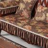 Jacquard Chenille Fabric Sofa Cover Living Room Non-slip Sofa Cushion Couch Cover Slipcover Luxury Furniture Protective Cover