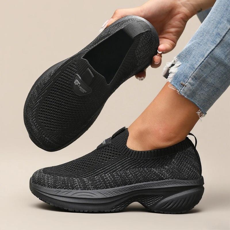 Thick Soled Shoes For Men Comfortable Breathable Wear-Resistant Anti Slip Classic Sports Shoes  De Mujer Ofertas Size