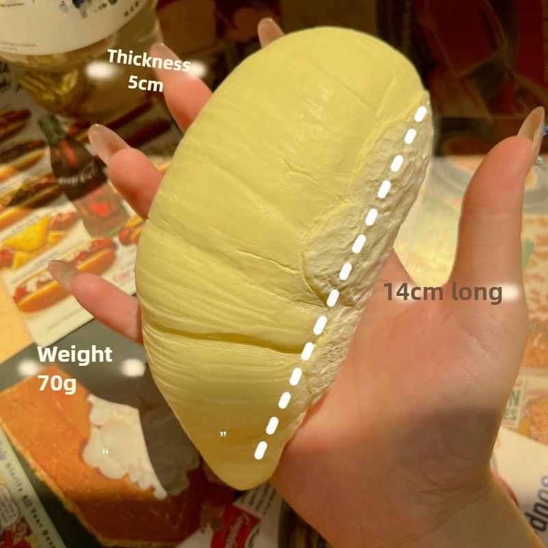 Hot Sale Soft Wet Durian Cream Bread Squeeze Release Tool Slow Rebound Hand Relax Gift DIY Decompression Squeeze Squishy