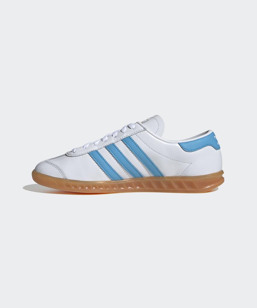 adidas Hamburg - White:Sky Blue / Ji2625