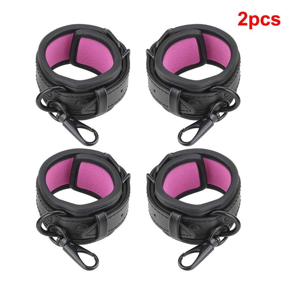 Sexy Adjustable Leather Handcuffs For Sex Toys For Woman Couples Hang Buckle Link  Bondage Restraints Exotic Accessories