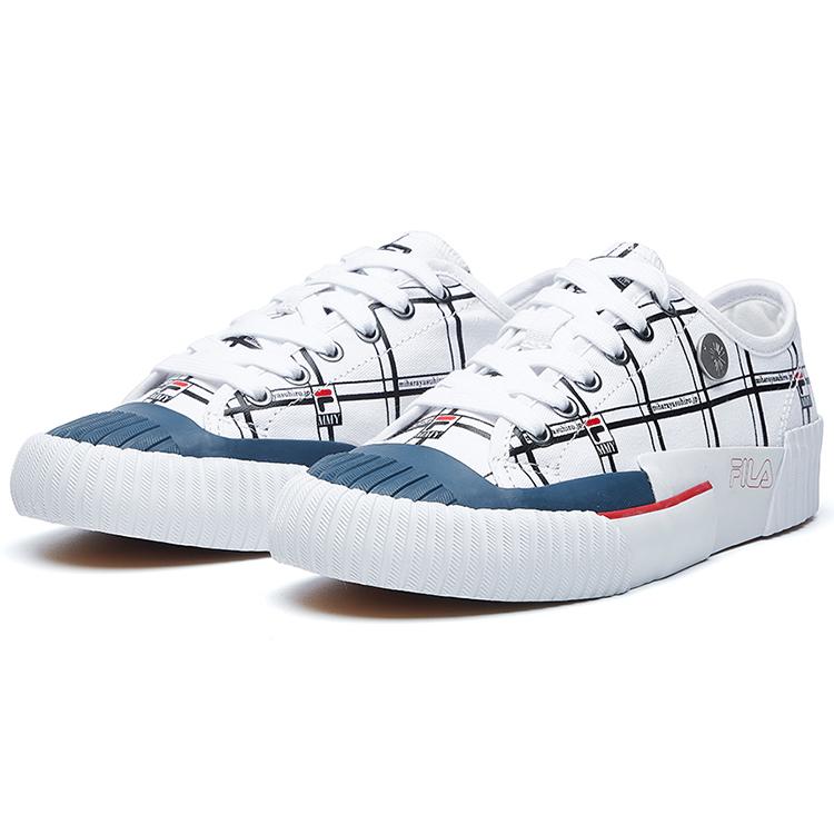 New MIHARA YASUHIRO x FILA Carve Low Top Canvas Shoes Women's F12W034425FWB
