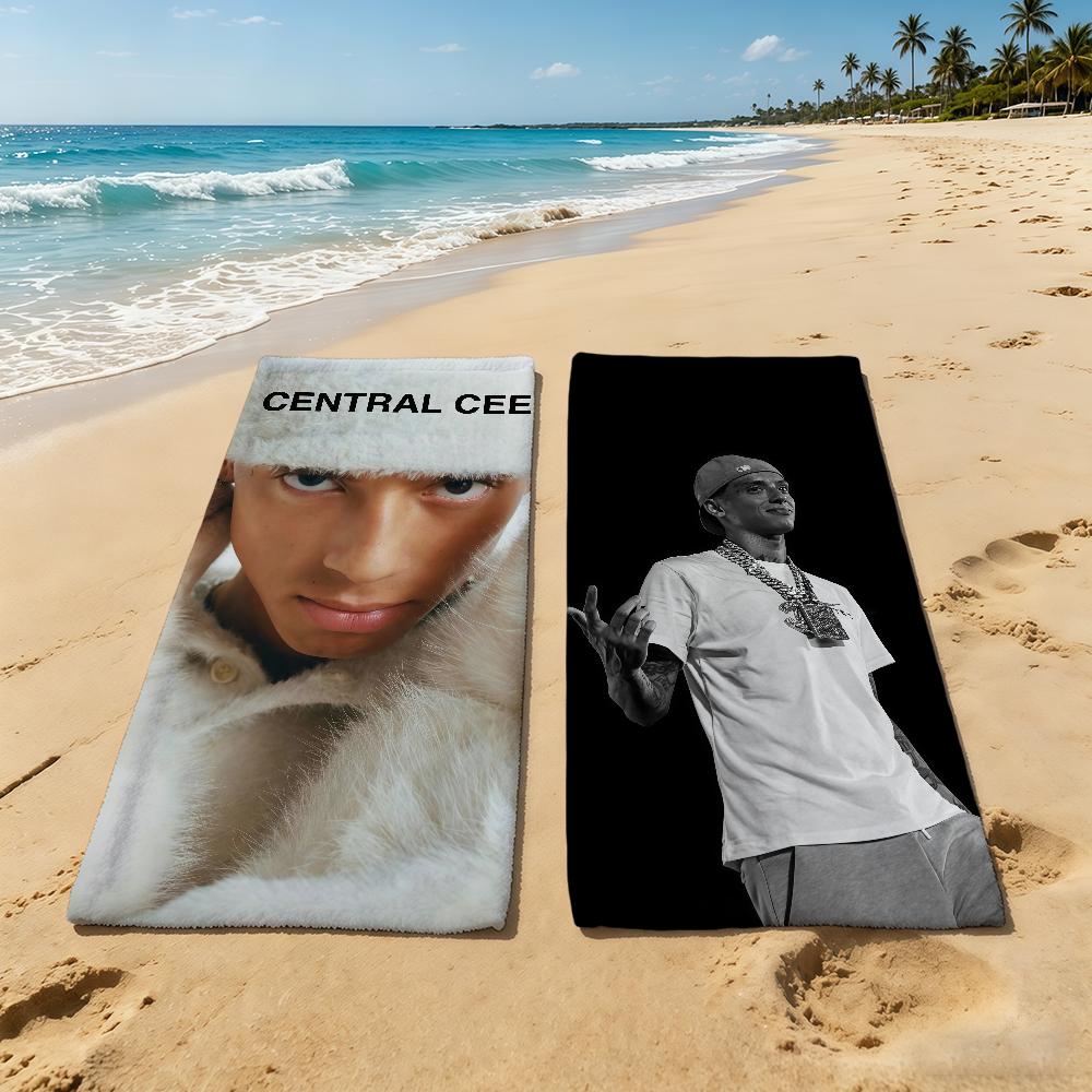 C-Central Rapper C-Cee Towel For Outdoor Camping Beach Towel Super Absorbent Quick-Drying Summer Towel