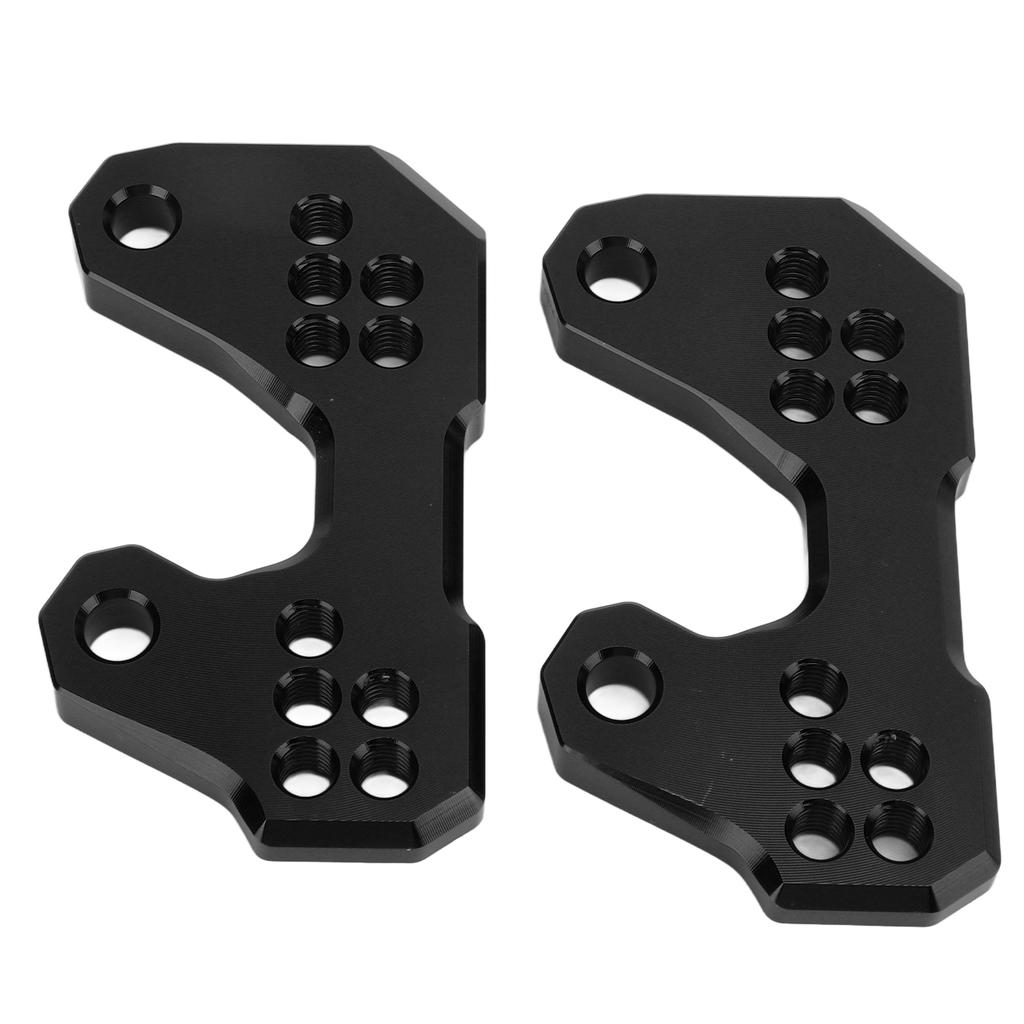 Support de levier de vitesse arrière pour passager, 2 pièces, en alliage d'aluminium CNC, pour YZF R3 MT25 MT03, noir