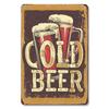Poster Birra Placca Metallica da Parete