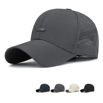 Spring Summer Quick-Drying Net Cap Embroidered Thin Sunscreen Baseball Cap