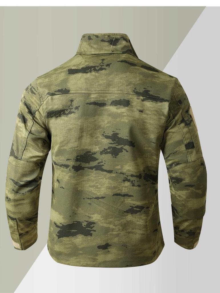 Herren Tarnung Arbeitskleidungs-Set: Robuste taktische Outdoor-Uniform für Frühling & Herbst