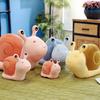 Cute And Cuddly Plush Snail Toy- Soft And Cozy Stuffed Animal Pillow For Kids And Babies Perfect Birthday Gift