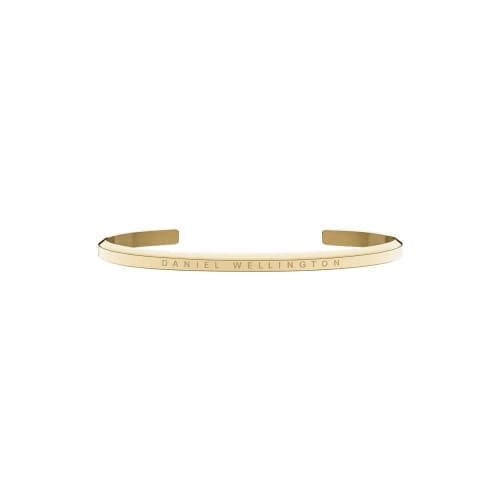 [Official Shop/Engraved/Authentic Imported] Daniel Wellington DW Bracelet Bangle for Men and Women, Classic Bracelet in Gold, Large, Popular, Stylish,