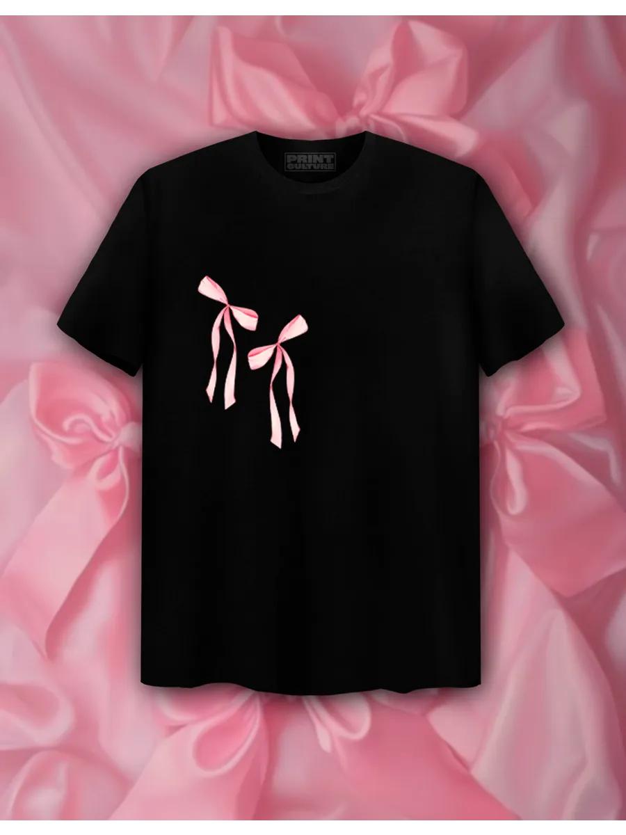 

T-shirt with bow print L