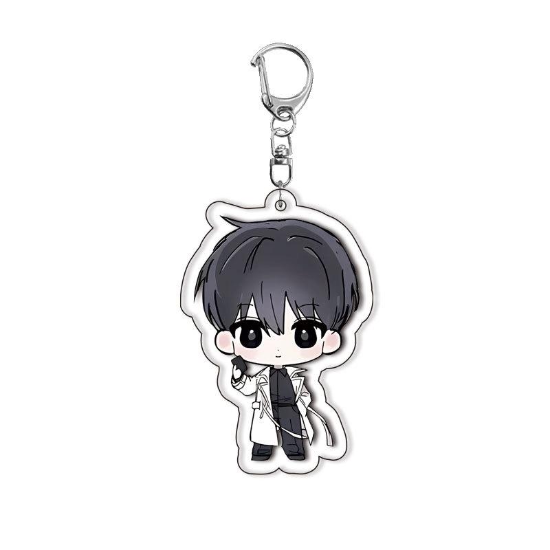 Omniscient Reader s Viewpoint Animation Acrylic Key Ring Kim Dokja Yoo Joonghyuk Innovative Double Sided Pendant Keyring ORV 55mm
