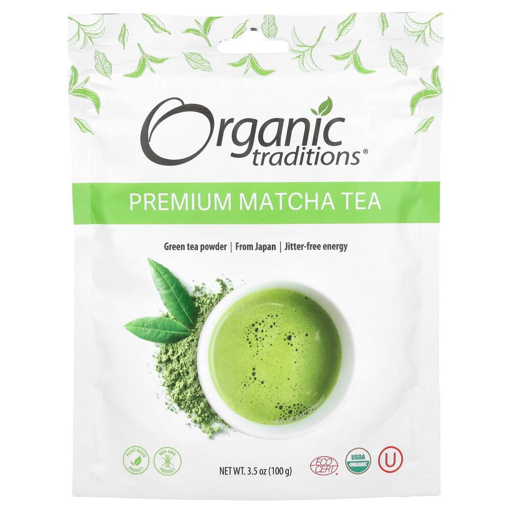 Organic Traditions Premium Matcha 100g (3.5oz)
