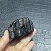 Natural Raw Stone Black Tourmaline With Clear Quartz Mineral Specimen Quartz Crystal Healing Teaching Collection Home Decor Gift