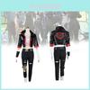 Stunning Black Cosplay Outfit For Arcane League Of Legends Character Ekko In High-quality Polyester
