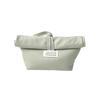 UsedClutch Bag Gray Leather Women